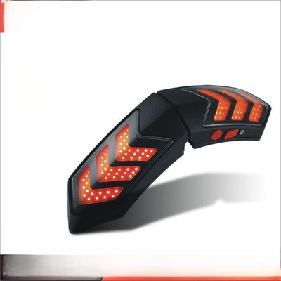 Luz LED Inalámbrica para Casco de Moto con Señales de Freno y Giro Sincronizadas - Image 4