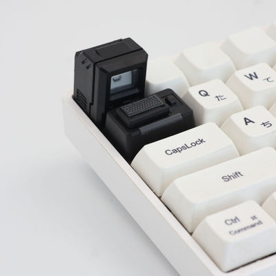 Teclado Mecánico Retro Macintosh 80s con Keycaps Translúcidos - Image 18