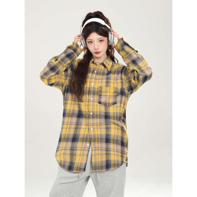 Camisa Larga de Protección Solar Estilo Retro para Mujer - Image 4