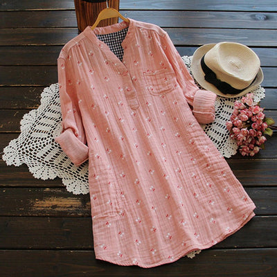 Camisa de Algodón de Manga Larga - Image 13