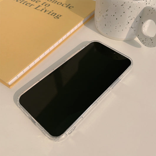 Funda Transparente para Celular con Gato Divertido - TPU Creativo - Image 8