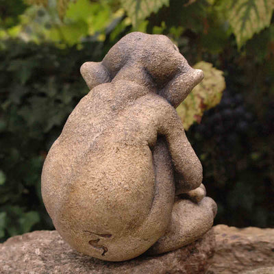 Escultura Gótica de Piedra Fundida - Gárgola y Trol Decorativo en Resina - Image 3