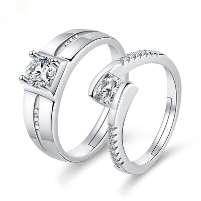 Anillos de Compromiso Moissanita para Parejas - Image 34