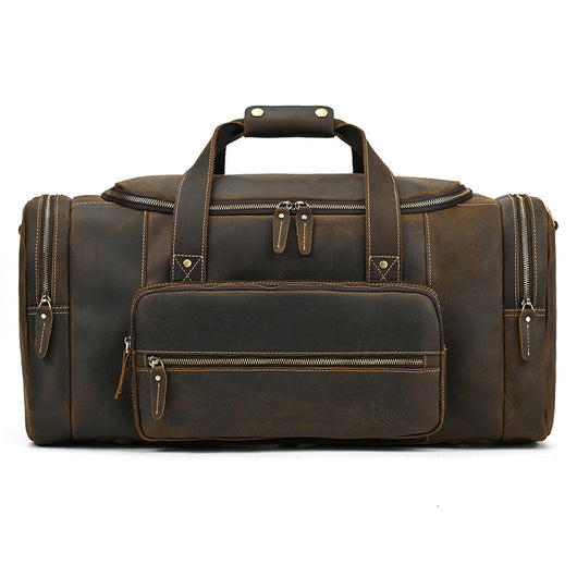 Bolsa de Viaje en Cuero Curtido al Vegetal para Hombre - Image 33