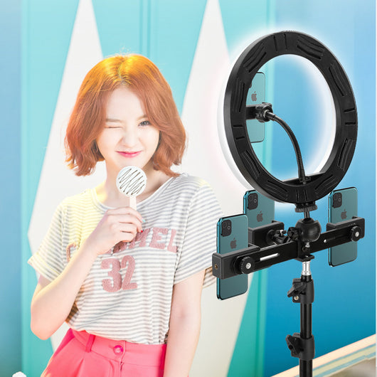 Aro de Luz LED para Selfies con Efecto Beautificador - Image 12