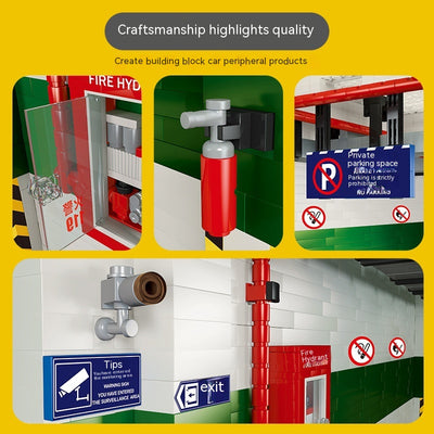 Gran Juego de Bloques de Construcción Estacionamiento Realista - Image 5