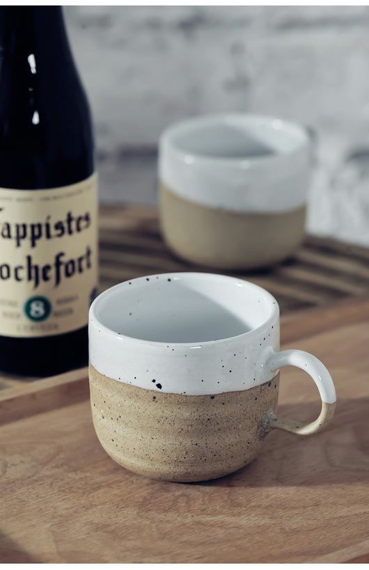 Taza de Café Nórdica en Cerámica Artesanal - Image 2