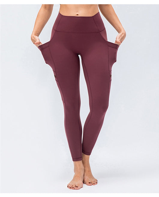 Pantalones de Sudadera Ajustados de Cintura Alta con Bolsillos Laterales - Image 20
