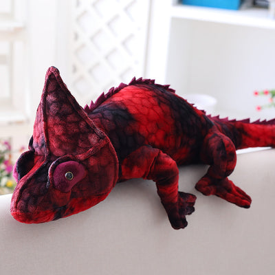 Peluche Camaleón Realista - Juguete Suave de Reptil para Niños - Image 8