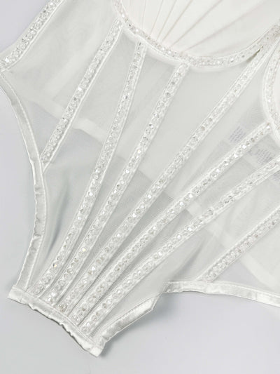 Sostén de Malla Transparente con Piedras y Varillas - Diseño Atrevido para Usar Fuera - Image 26