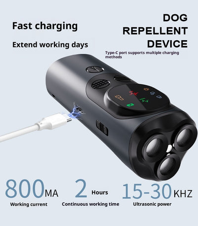 Repelente Ultrasónico Portátil para Perros con Luz LED - Entrenador Anti-Ladridos - Image 7
