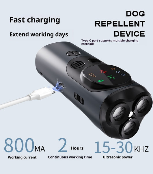 Repelente Ultrasónico Portátil para Perros con Luz LED - Entrenador Anti-Ladridos - Image 7