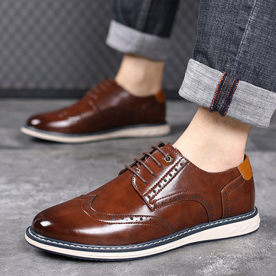 Zapatos de Cuero para Hombre Estilo Ejecutivo Británico - Image 15