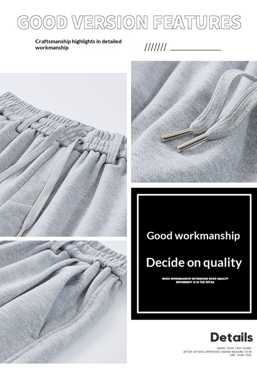 Pantalones de Chándal Holgados con Cordón Estilo Urbano Estadounidense - Image 11