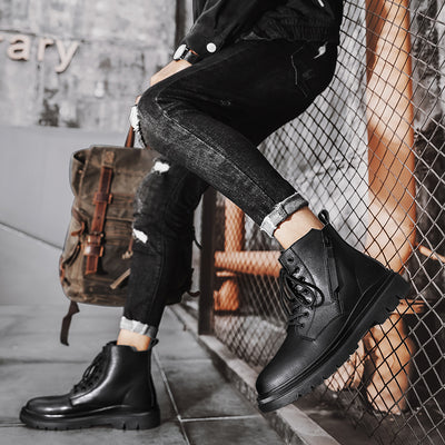 Botas Martin con Cierre Lateral - Estilo y Personalidad para Hombre - Image 9