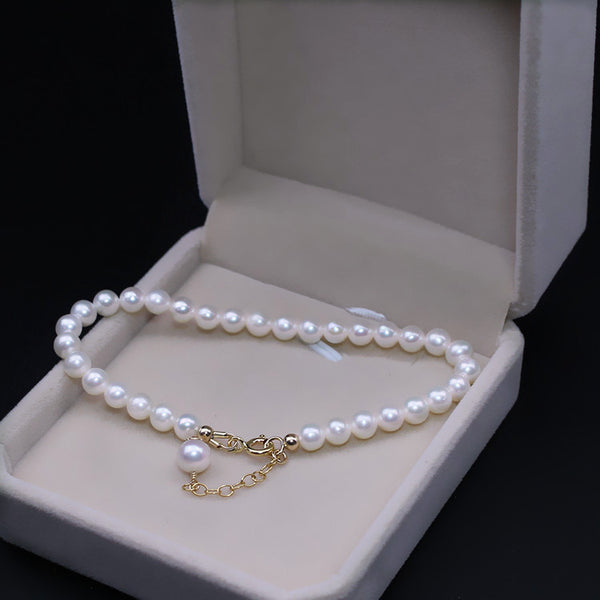 Pulsera de Perlas Minimalista