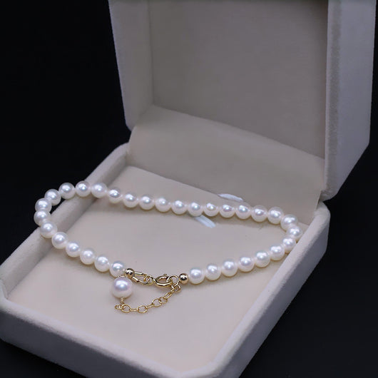 Pulsera de Perlas Minimalista