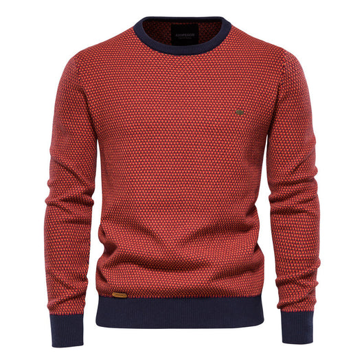 Sudadera Hombre Cuello Redondo Bicolor Estilo Europeo - Image 10