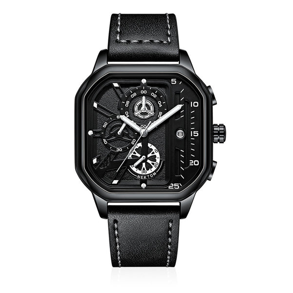 Reloj de Cuarzo para Hombre con Luminosidad y Resistencia al Agua