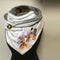 Pañuelo Estampado de Algodón Cálido con Botones para Invierno