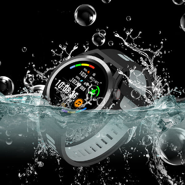 Reloj Deportivo Inteligente con Monitor de Frecuencia Cardíaca y Llamadas Bluetooth