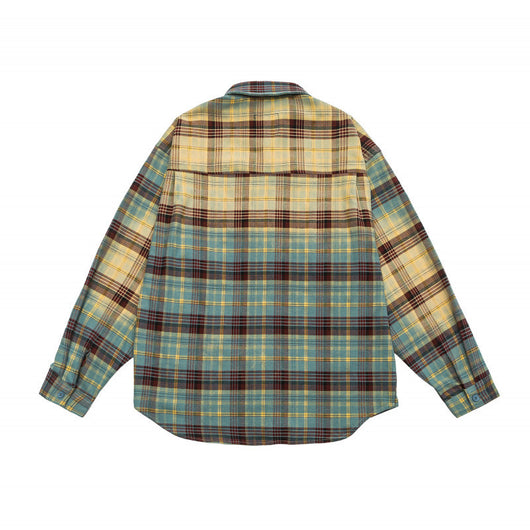 Camisa Colorblock de Manga Larga con Solapa - Image 12