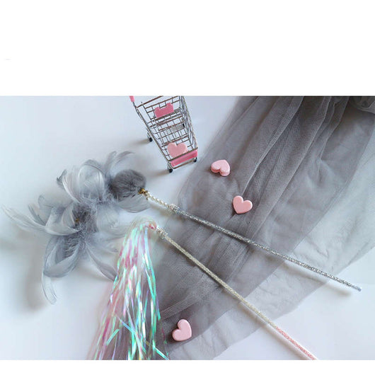 Juguete Interactivo para Gatos con Plumas, Borlas y Sonajero - Image 14