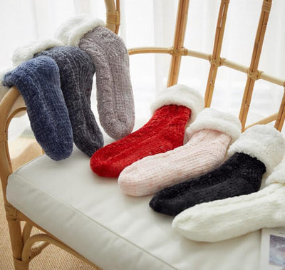 Calcetines Térmicos de Piso para Dormir con Forro de Terciopelo - Image 21