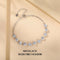 Pulsera de Plata 925 Estilo Minimalista Lujo Ligero para Mujer