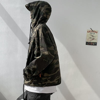 Chaqueta Táctica Camuflaje Estilo Militar Moderna - Image 3