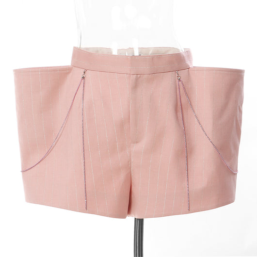 Shorts Brillantes Atrevidos con Strass - Estilo Neutral Chic para Mujer - Image 17
