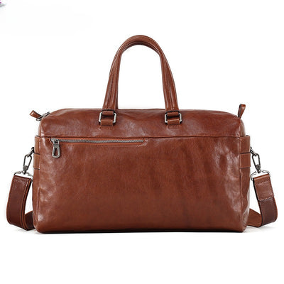 Bolsa de Viaje Ejecutiva de Cuero Estilo Retro - Gran Capacidad - Image 10
