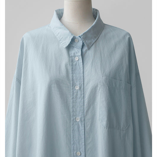 Camisa de Manga Larga Minimalista Diseño Elegante - Image 11