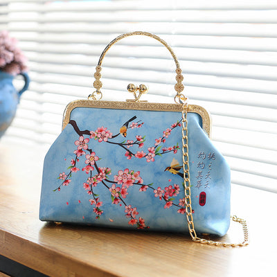 Bolso Bandolera Retro Estilo Cheongsam de Un Hombro - Image 17