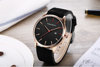 Reloj de Hombre con Esfera Grande, Pulsera Mate y Calendario - Diseño Premium Autorizado - Image 8