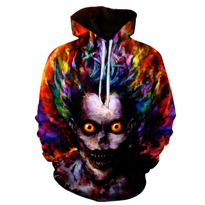 Sudadera Estampado Lobo 3D para Hombre - Image 7
