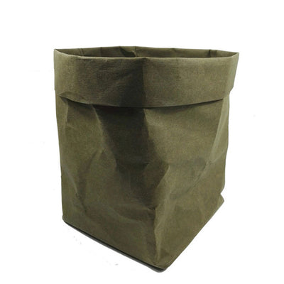 Bolsa de Almacenamiento en Papel Kraft Lavado para Macetas y Suministros - Image 6
