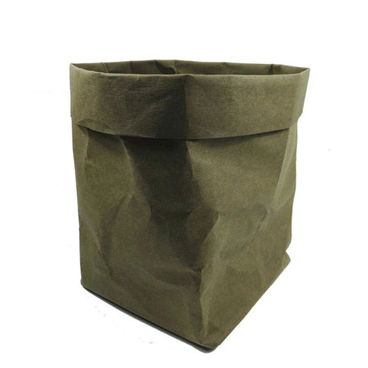 Bolsa de Almacenamiento en Papel Kraft Lavado para Macetas y Suministros - Image 6