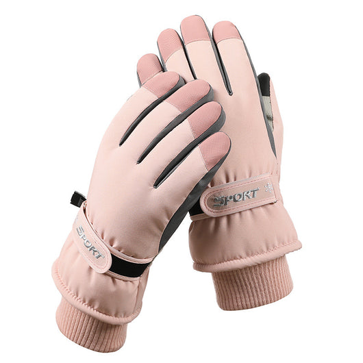 Guantes de Ciclismo Outdoor Térmicos Unisex con Pantalla Táctil y Forro Plus Velvet - Image 24