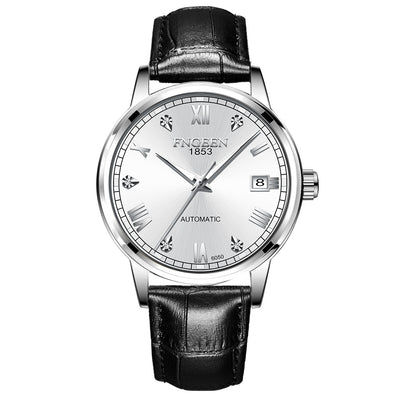 Reloj Automático de Acero Inoxidable Estilo Cinturón Ejecutivo Impermeable con Luminiscencia - Image 15