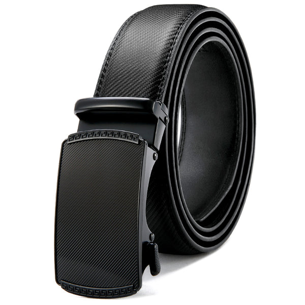 Cinturón de Cuero para Hombre con Hebilla Automática