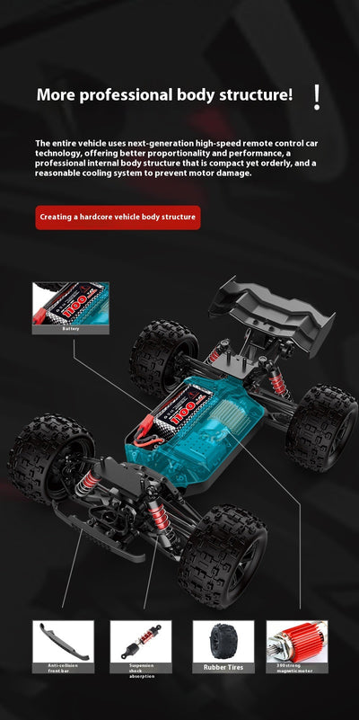 Auto RC Todoterreno 4x4 de Alta Velocidad con Tracción Integral y Control Remoto - Image 40