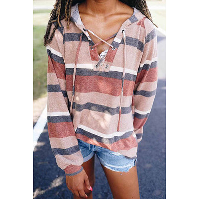 Blusa Suelta con Cordones Ajustables - Image 6