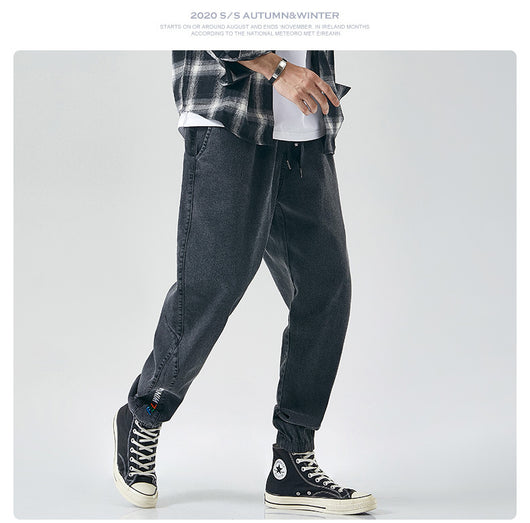 Pantalones Cargo Deportivos Holgados Estilo Coreano para Hombre - Image 14