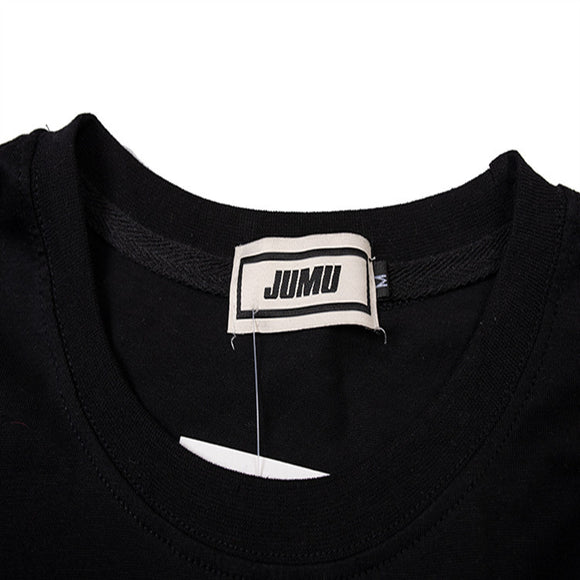 Blusa Holgada de Manga Flotante Corta