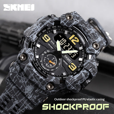 Reloj Deportivo Digital Resistente para Hombre con Pantalla Grande y Sincronización Electrónica - Image 13