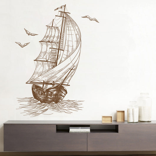 Pegatinas Decorativas de Pared - Velero Náutico - Image 4