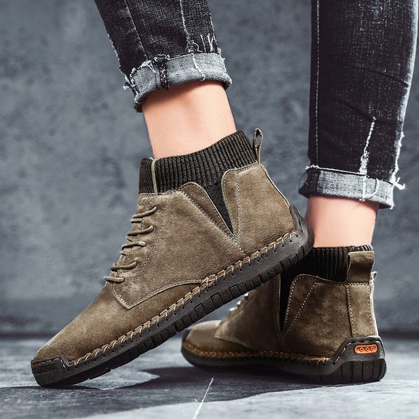 Zapatos Artesanales Talla 48 de Algodón para Hombre - Comodidad Oversized