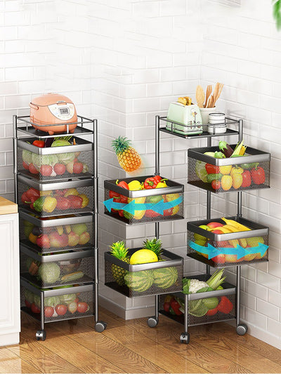 Carrito Organizador de Verduras con Ruedas - Image 24