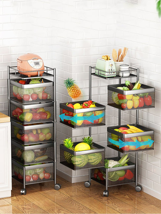 Carrito Organizador de Verduras con Ruedas - Image 24